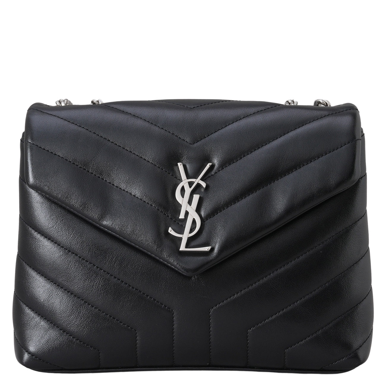 YVES SAINT LAURENT(USED)생로랑 494699 모노그램 쉐브론 루루백 스몰
